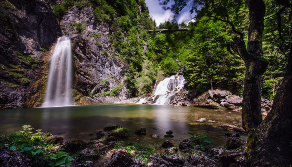 Vodopády nad řekou Salzou - Bontour