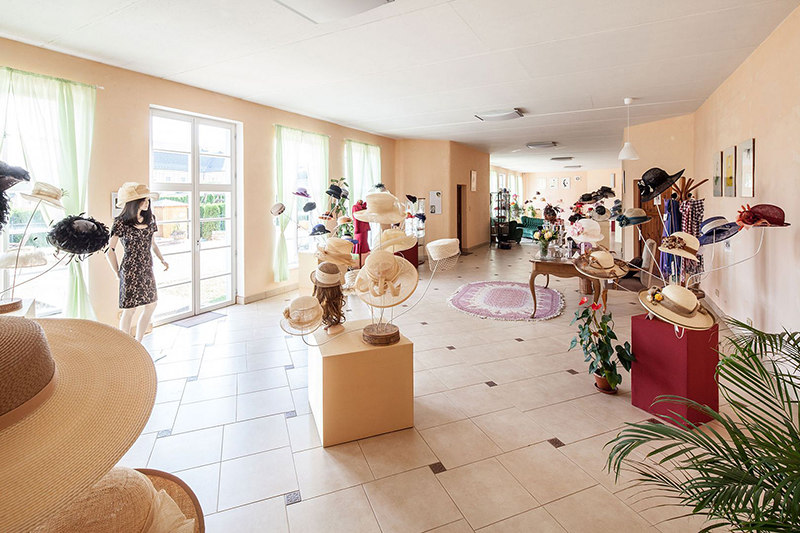 Zámek Nové Hrady - Galerie klobouků